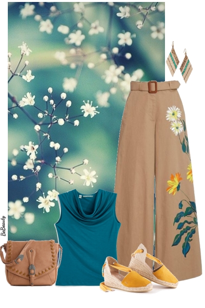 nr 12039  Flower power- Combinaciónde moda