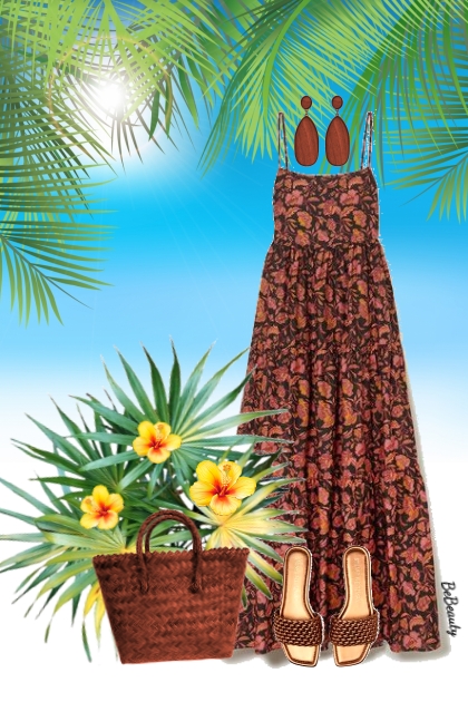 nr 12080 - Summer dress