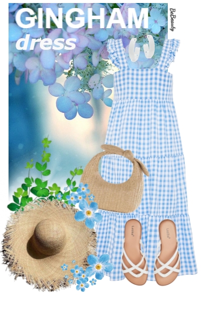 nr 12174 - Gingham dress