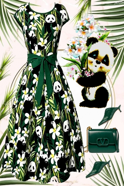PANDA- Combinazione di moda