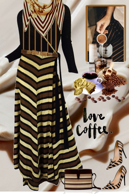 LOVE COFFEE- Modekombination