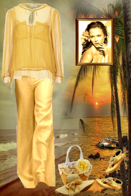 BADALONA  BEACH- combinação de moda