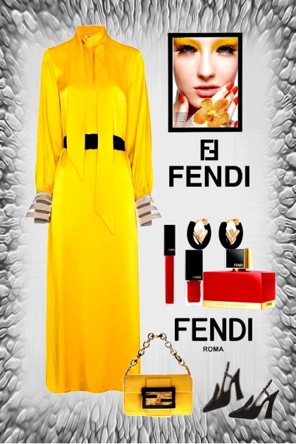 FENDI ROMA- combinação de moda