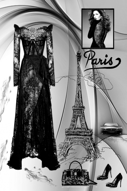 PARTY IN PARIS- combinação de moda