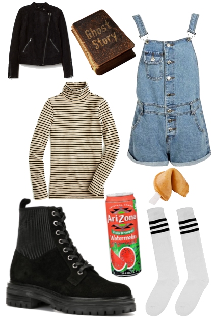first day of school "i dont want to be here" vibes- Fashion set