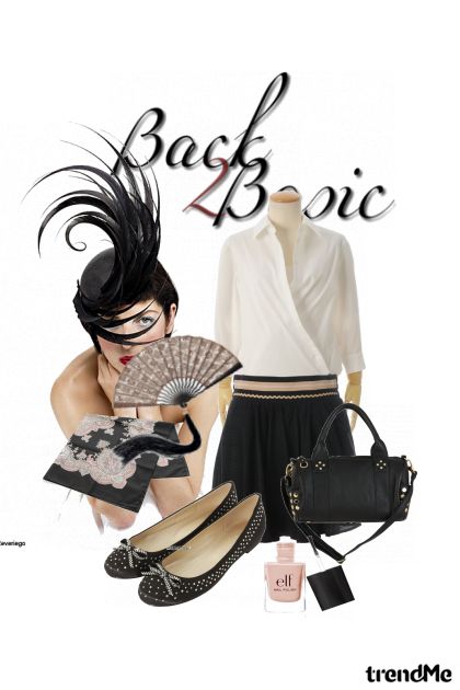 Back 2 basics- combinação de moda
