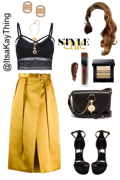 Black & Gold- Combinazione di moda