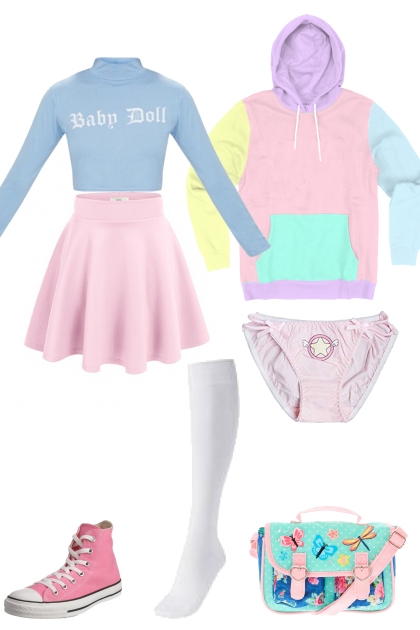 Pastel Baby- Fashion set