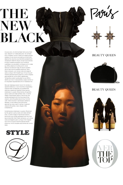 The new black - Combinazione di moda