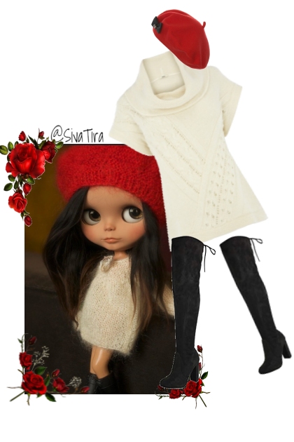 Little Red Riding Hood - combinação de moda