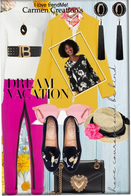 Journi's Dream Yacht Vacation Outfit- Fashion set