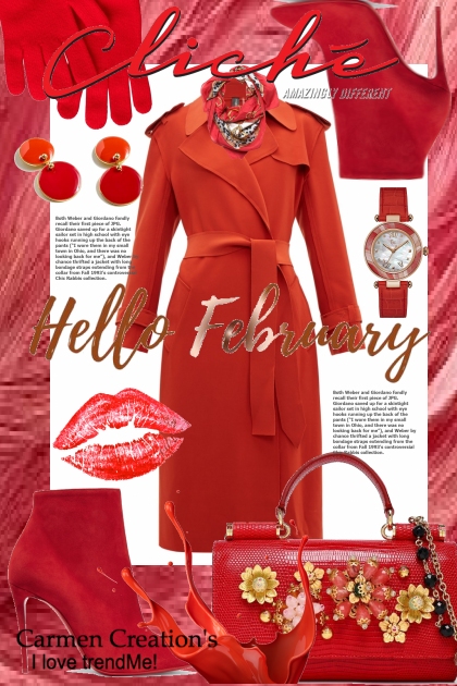 Journi's Red Raincoat Outfit!- Modna kombinacija