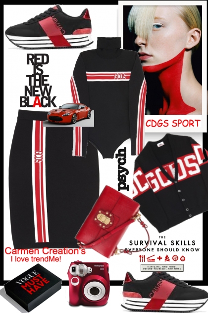 Journi's CDGS Sporty Outfit