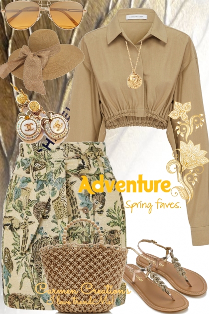 Journi&#39;s Spring Fave Adventure Outfit- Combinazione di moda