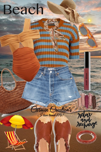 Journi's Beach Relax And Recharge Outfit- Fashion set