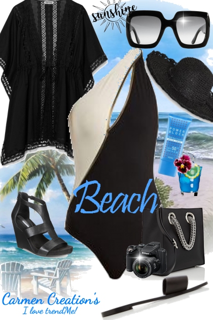 Journi's Tropic's Island Vacation Outfit- Fashion set