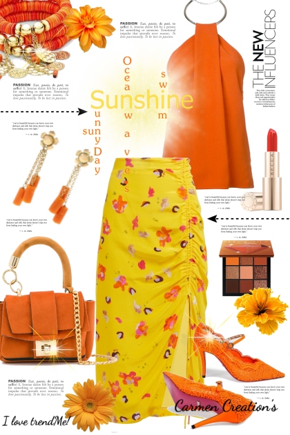 Journi's Sunshine Day Outfit- Fashion set