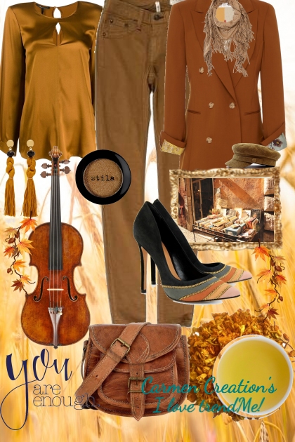 Journi's Fall Autumn Outfit- combinação de moda