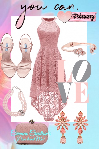 Journi's Valentine Dress Outfit- Modekombination