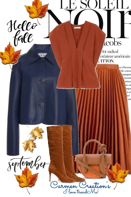 Journi's September Fall Outfit- Fashion set