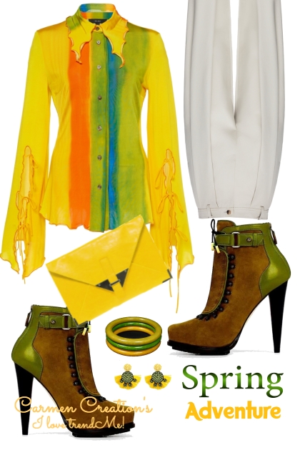 Journi's Spring Adventure Outfit- Modna kombinacija