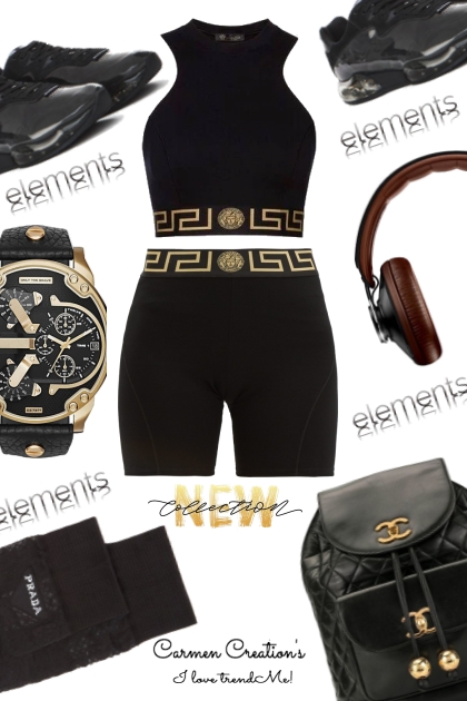Journi's Versace Sports Outfit- Modna kombinacija