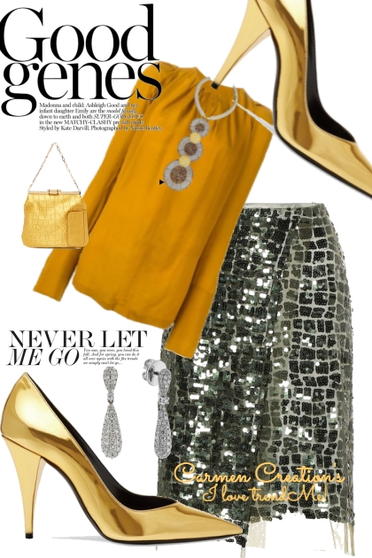 Journi's Glamour Girl's Night Out Outfit- Combinaciónde moda