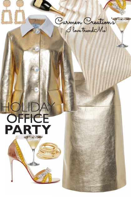 Journ's Holiday Office Party Outfit- Combinazione di moda