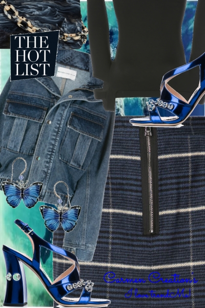 Journi's The Hot List Outfit- combinação de moda