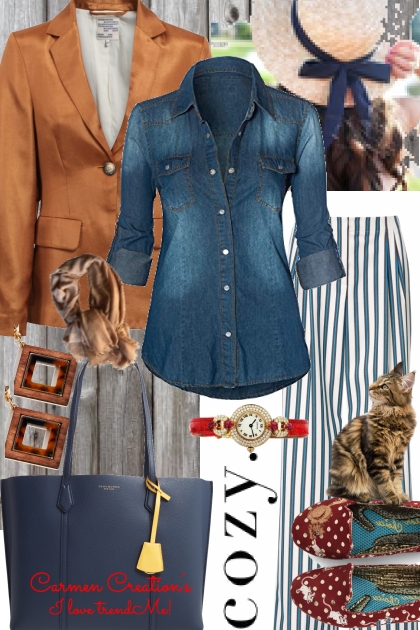 Journi's Cozy At Home Outfit- Fashion set