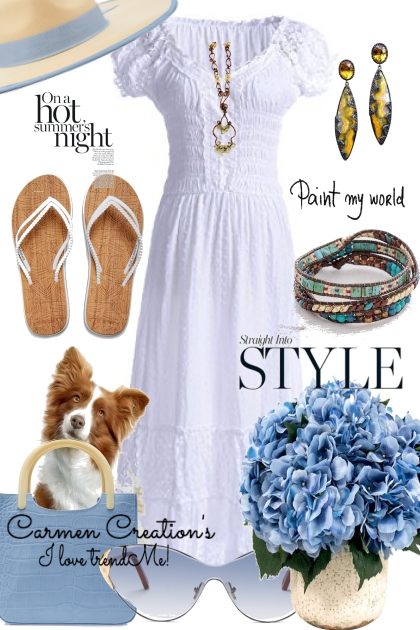 Journi's Hot Summer NIght's Outfit- Fashion set