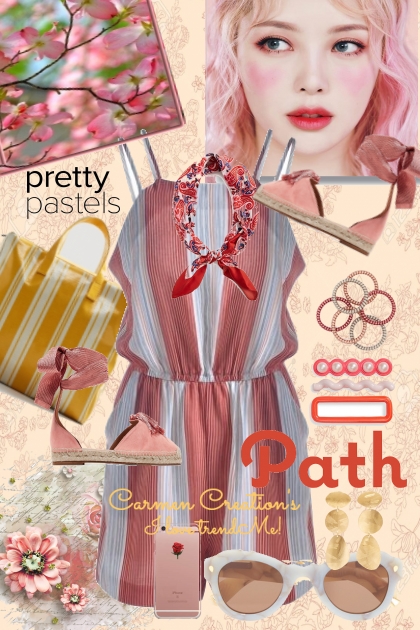 Journi's Pretty Pastels Summer Outfit- Modekombination
