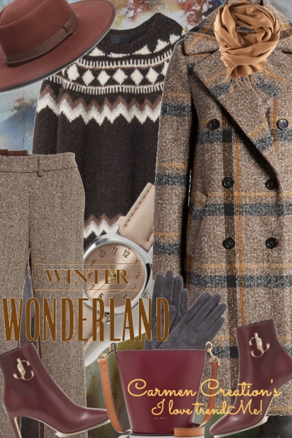 Journi's Winter Wonderland Outfit- combinação de moda