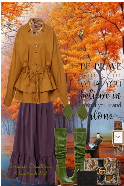 Journi's Fall Thanksgiving Outfit- Modna kombinacija