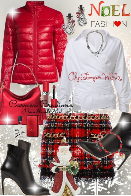 Journi's Noel Christmas Wish Outfit- Kreacja