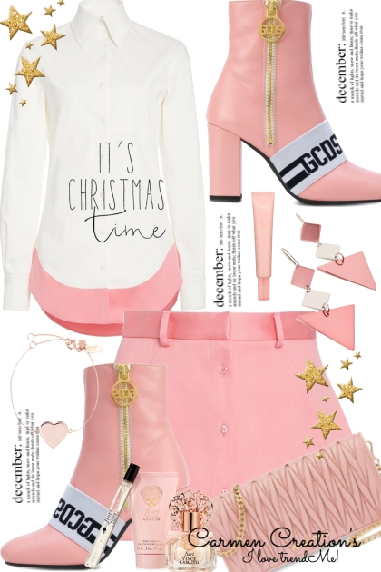 Journi's It's Christmas Time Outfit- Модное сочетание