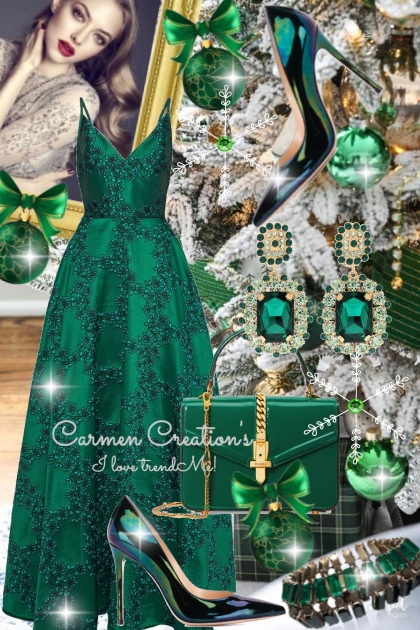 Journi's Christmas Eve Party Outfit- Fashion set