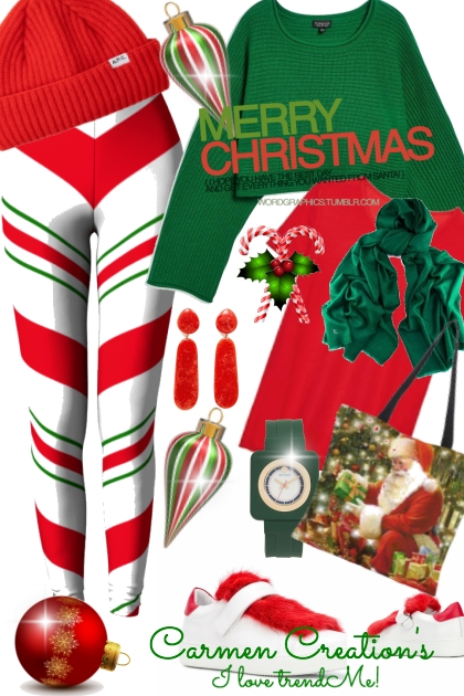 Journi's Merry Christmas #4 Outfit- Fashion set