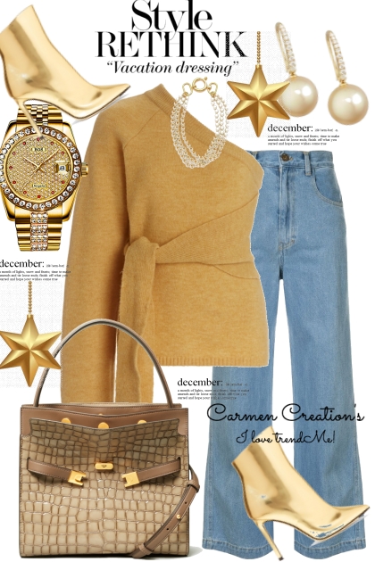 Journi's Style Rethink Holiday Outfit- Combinazione di moda