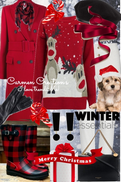 Journi's Merry Christmas #12 Outfit- Fashion set