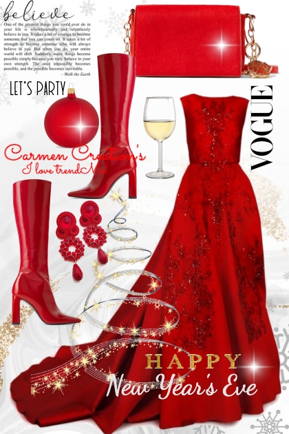 Journi's Vogue Happy New Year's Eve Outfit- Fashion set