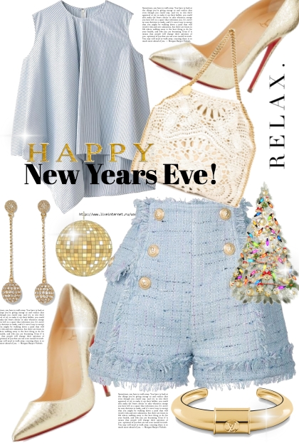 Journi's Relax Happy New Years Eve Outfit- combinação de moda