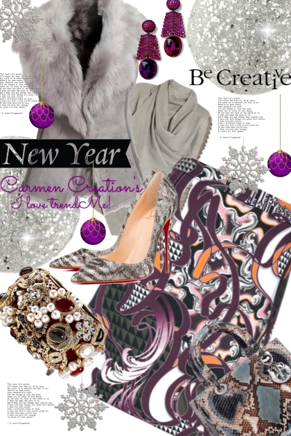 Journi's Be Creative New Year Outfit- Modna kombinacija