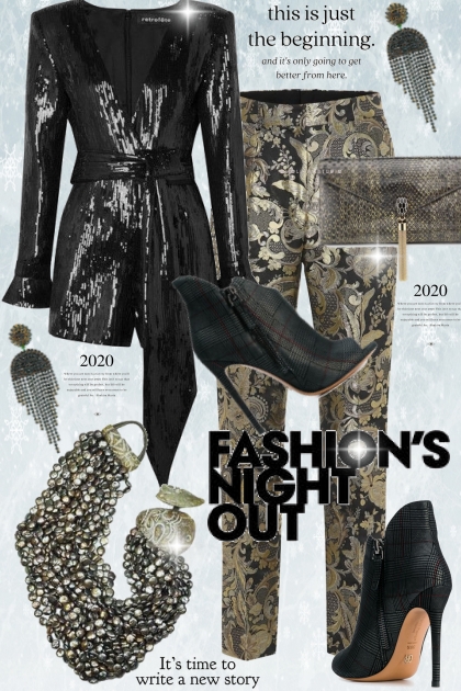 Journi's Fashion's Night Out Outfit- Modekombination