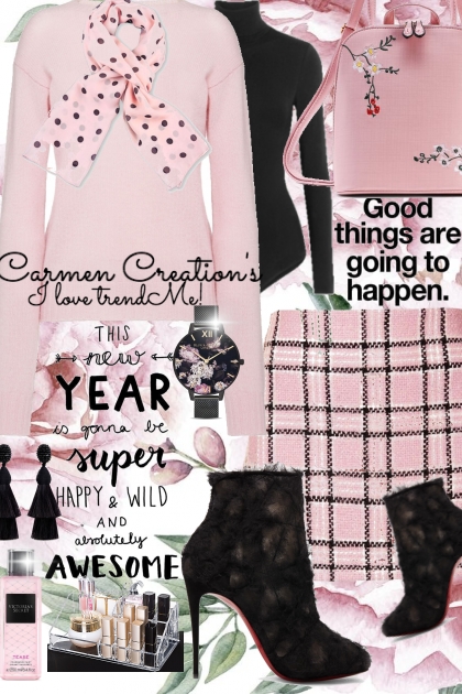 Journi's A Year Super And Awesome Outfit- combinação de moda