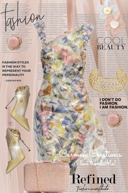 Journi's Refined Fashion Cool Beauty Outfit- Fashion set