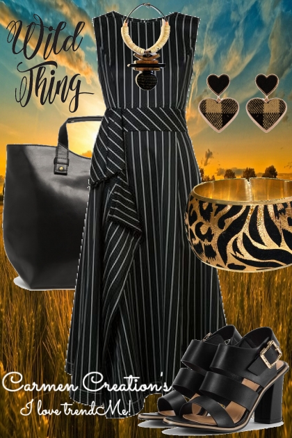 journi's Wild Things Summer Travel Outfit- Combinazione di moda
