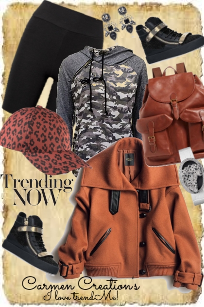 Journi's Trending Now Sport Outfit- Модное сочетание