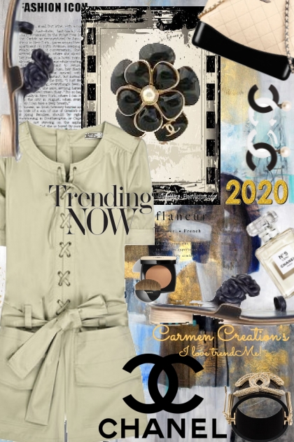 Journi's Chanel 2020 Trending Now Summer Outfit- combinação de moda