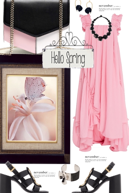 Journi's Hello Spring Outfit- Fashion set